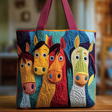 Borsa della Spesa Trapuntata Galoppo Fantasioso