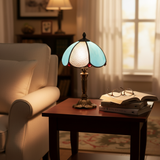 AZURIA | LAMPADA IN VETRO BLU LUSSUOSO