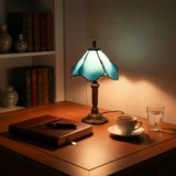 BLUERIS | LAMPADA CLASSICA CON PARALUME A FORMA DI PETALO