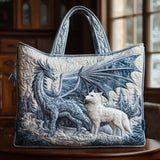 Borsa a Tracolla Trapuntata Lupo d'Inverno