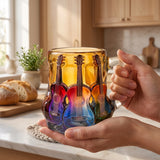 Tazza artigianale con design di chitarra in 3D