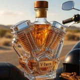 Motor V Twin Bottiglia di Whisky