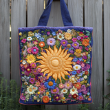 Borsa Trapuntata Fiori Selvatici di Sole