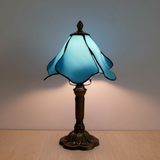 BLUERIS | LAMPADA CLASSICA CON PARALUME A FORMA DI PETALO