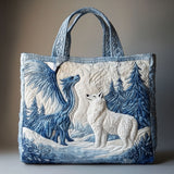 Borsa in Tessuto Trapuntata Anima di Lupo