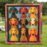 Adorable Dachshund Blanket