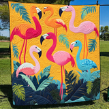Adorable Flamingo Blanket