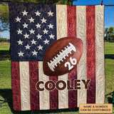 All-Star Gridiron Personalized Blanket
