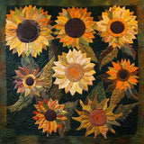 Delizia di Girasole Ambra - coperta patchwork NCU0TL452
