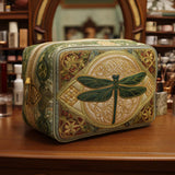 Azure Skies Quilted Makeup Bag