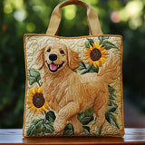 Borsa in Tessuto Trapuntata – Golden Retriever