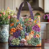 Borsa in Tessuto Ricamata – Giardino Messicano