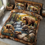 Bear Haven 3-Piece Bedding Set