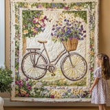 Bicycle Blooms -tela artistica NCU0PT813