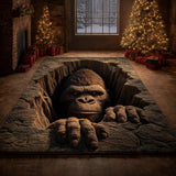 Tappeto Area Abitante della Caverna Bigfoot