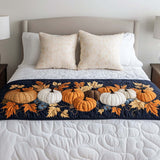 Coperta a patchwork di zucca