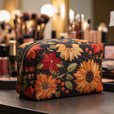 Bloom Beauty - borsa per il trucco trapuntata