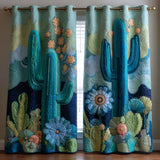 Fioriture del Deserto Blu - tenda ricamata NCU0XD2005