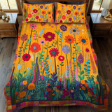 Bold Flowers 3-Piece Bedding Set