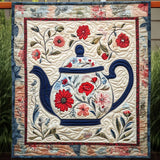 Decorazione per teiera a fiori, coperta artistica, arazzo