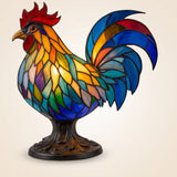 Achille | Lampada Colorata a Forma di Gallo