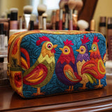 Borsa da trucco trapuntata - Chicken Cozy