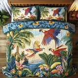 Coastal Macaw 3-Piece Bedding Set