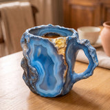 Tazze di cristallo minerale per caffè