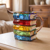 Tazza di Libro Colorata Fatta a Mano