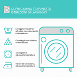 Copri Camino Trapuntato Bassotto Festa di Natale