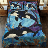Coral Constellation 3-Piece Bedding Set