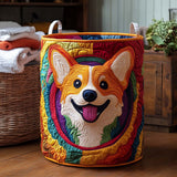 Corgi Colors Laundry Basket