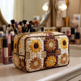 Borsa per trucco Daily Sunshine trapuntata
