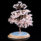 Prospérité - Albero della Vita in Quarzo Rosa e Agata