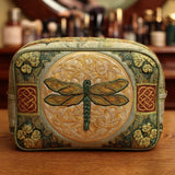 Dragonfly Muse Quilted Makeup Bag