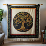 Coperta intrecciata Yggdrasil di Earthbound
