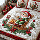 Elf by the Fireplace Bedding Set