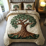 Set di lenzuola imbottite a 3 pezzi - Albero della Vita