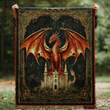 Wyrm Etereo di Avalon - coperta lavorata a maglia NCU0DV3940