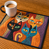 Tovaglietta Quilted Gioco Felino