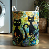 Feline Fiesta Laundry Basket