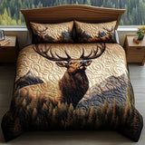 Set di biancheria da letto imbottita di 3 pezzi - Animali del Bosco