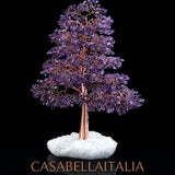 Calma – Albero della Vita in Ametista e Quarzo Chiaro
