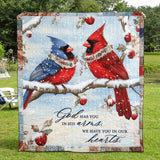 Dio ti tiene tra le sue braccia - coperta artistica da appendere al muro NCU0TL1053