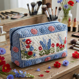 Heartland Harmony Quilted Makeup Bag