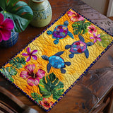 Tovaglietta Quilted Rifugio della Tartaruga con Ibisco
