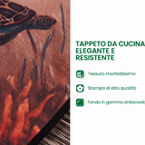 Tappeto da Cucina Sentieri di Piccole Zampe