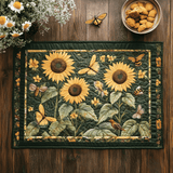Tovaglietta Trapuntata con Girasoli Amorevoli