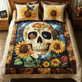 Artistic Skull 3-Piece Bedding Set
