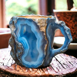 Tazze di cristallo minerale per caffè